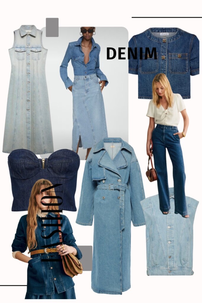 17 BEST DENIM PIECES FOR SPRING - edit of the best denim pieces for spring 2024