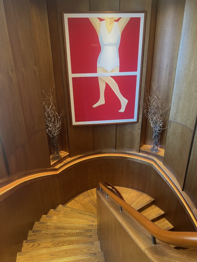 THE PARK LONDON REVIEW- CHIC GIRL'S BRUNCH the staircase in the park restaurant 