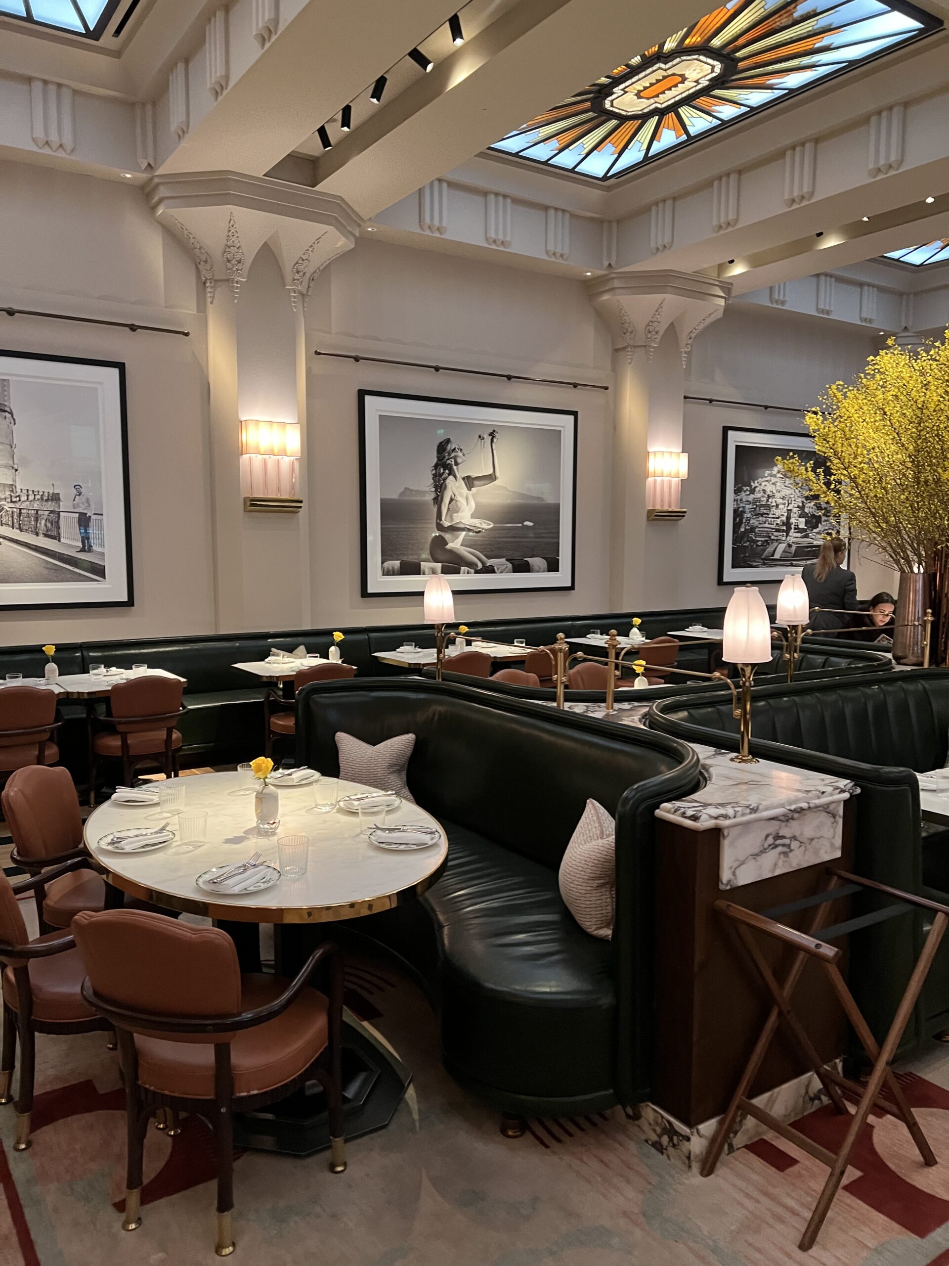 Claridges X dante interioer 