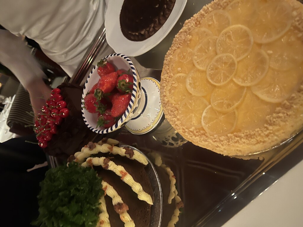 Carbone London - Glamour and Happy Taste buds dessert choices 
