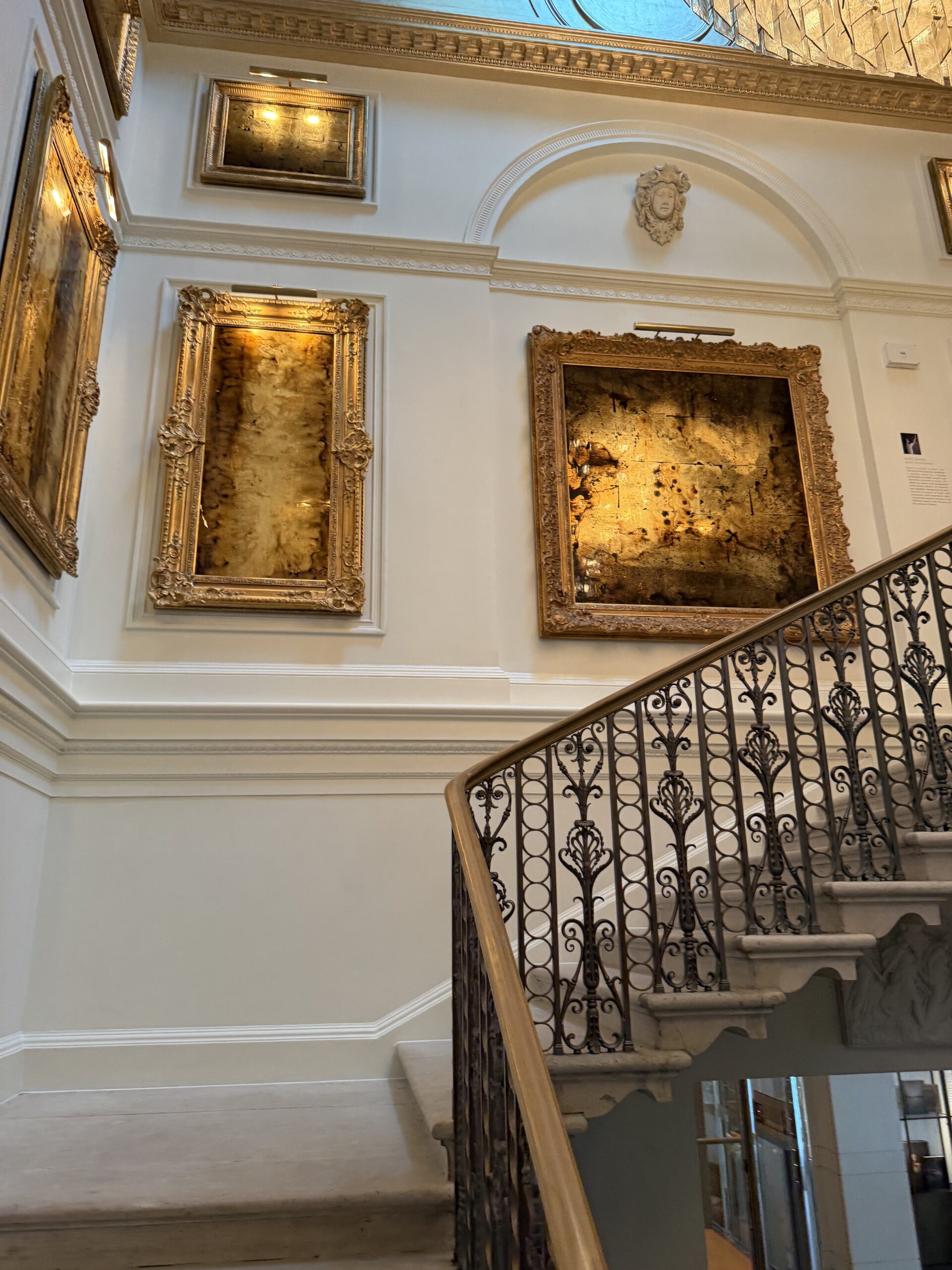 RH Mayfair Review the stairs 