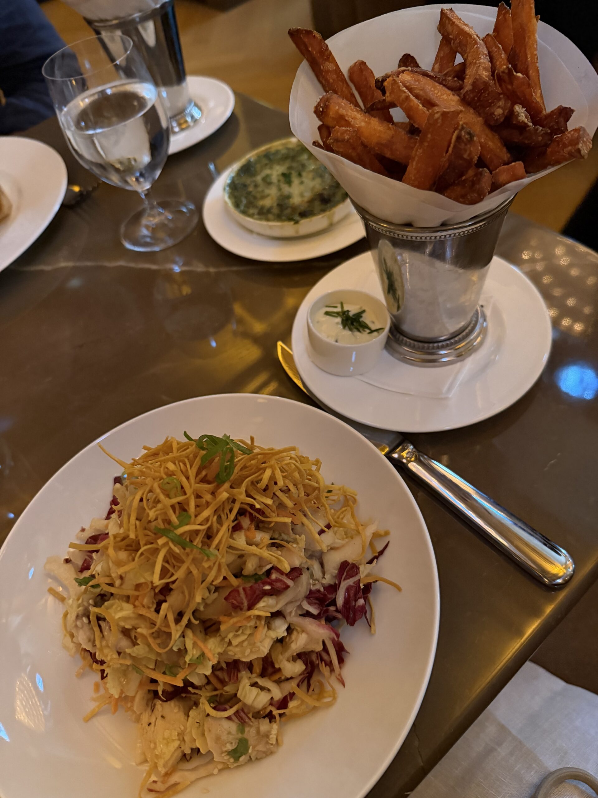 RH Mayfair Review chinese chicken salad 