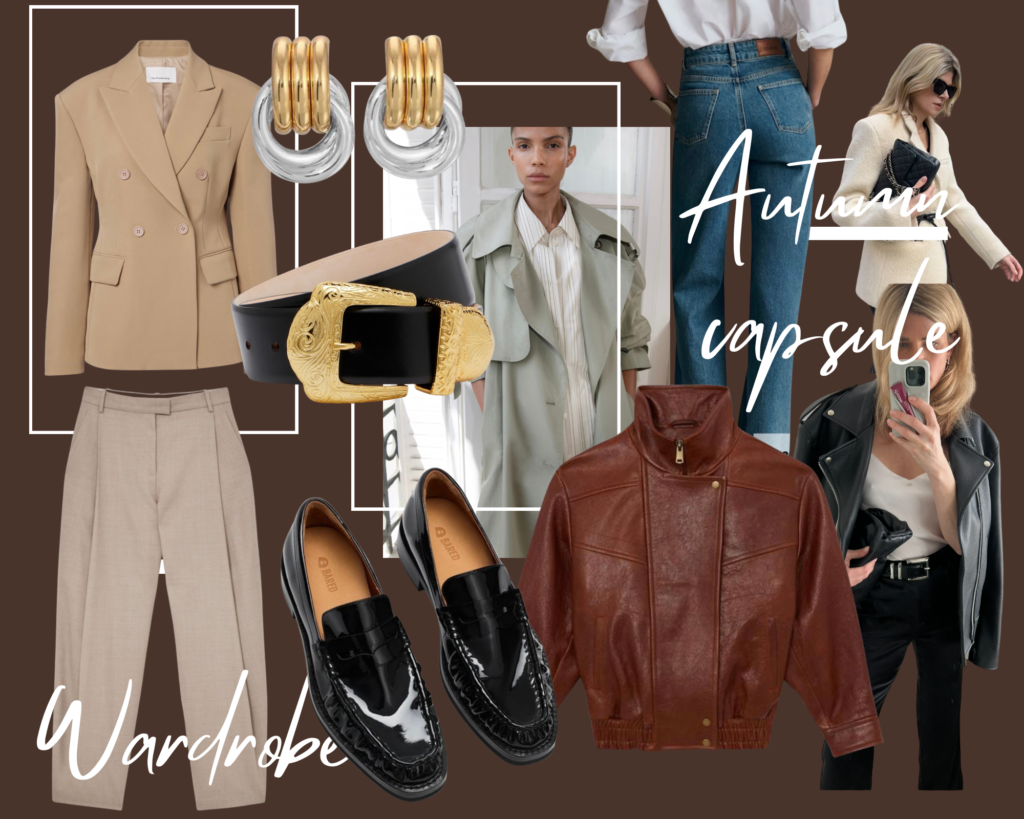 25 Pieces That Make the Perfect Autumn 2026 Capsule Wardrobe fahion edit of key autumn pieces 2026 neutral palette 
