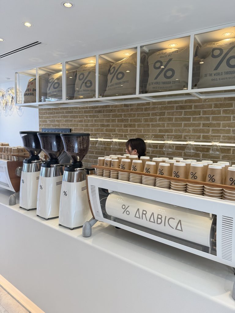chic coffee shops in London Arabica in Covent Garden interior 