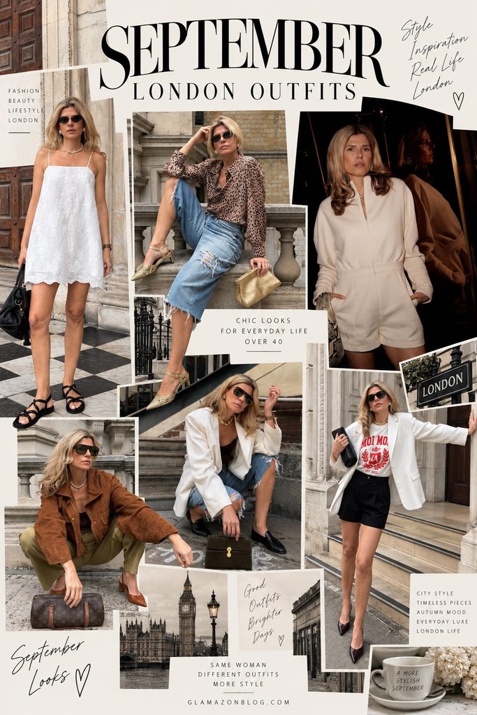 September London Style: 6 Outfits I’ve Been Wearing 6 Transitional outfits by Eva McMahon - over 40 outfits 