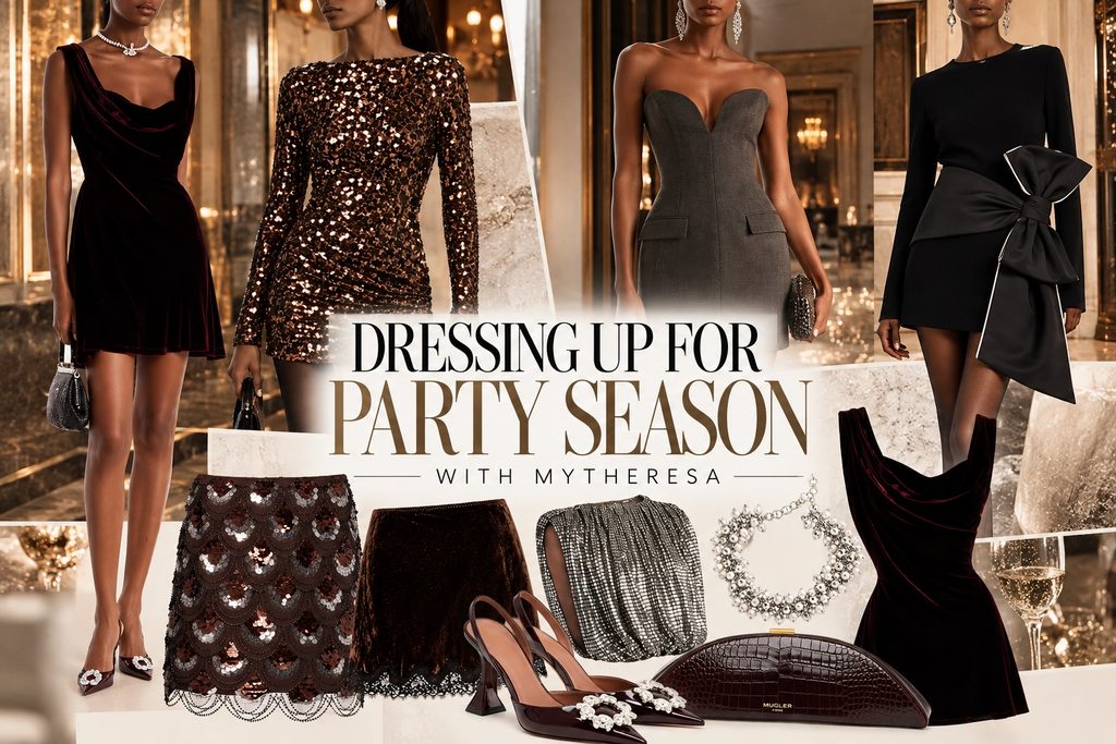 The Ultimate Party Season Dressing Edit: Chic Eveningwear from Mytheresa selection of evening wear 